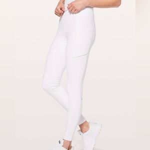 Lululemon Speed Up Tight *28" in White NWOT